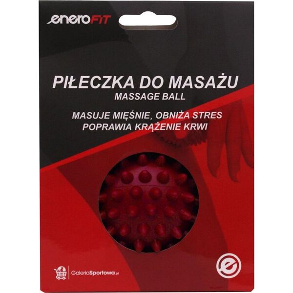 ENERO FIT Piłeczka do masażu 7cm czerwona medium Enero fit