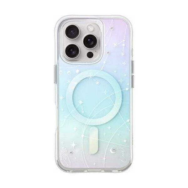 Uniq UNIQ case Coehl Celest iPhone 16 Pro 6.3" Magnetic Charging opal/iridescent
