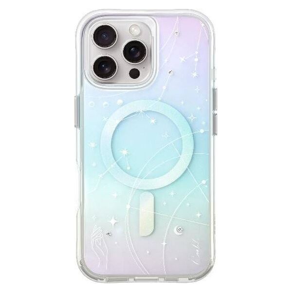 Uniq UNIQ case Coehl Celest iPhone 16 Pro 6.3" Magnetic Charging opal/iridescent