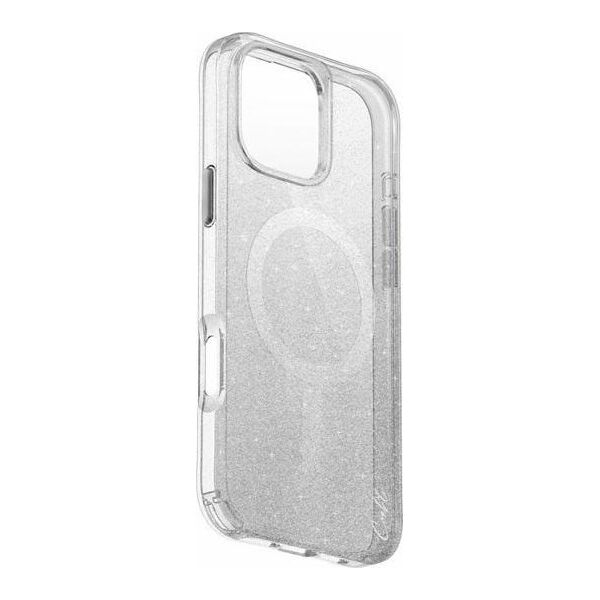 Uniq UNIQ case Coehl Lumino iPhone 16 Pro Max 6.9" Magnetic Charging silver/sparkling silver