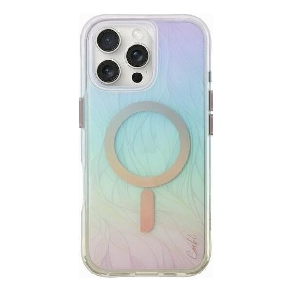 Uniq UNIQ case Coehl Willow iPhone 16 Pro Max 6.9" Magnetic Charging opal/iridescent