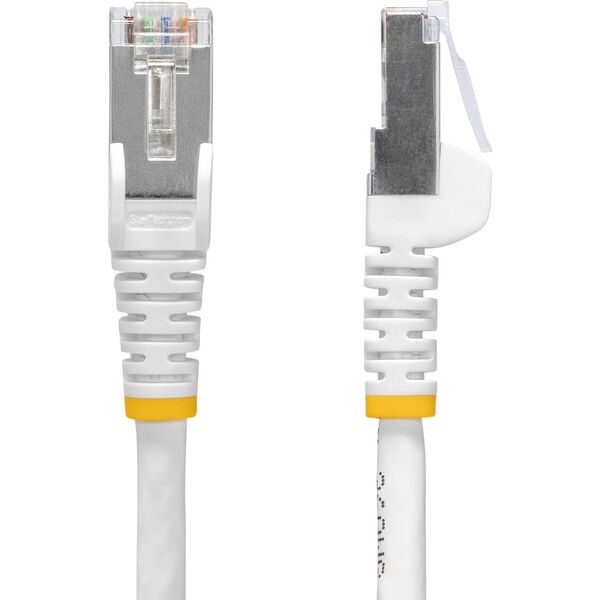 StarTech StarTech NLWH-1M-CAT8-PATCH kabel sieciowy Biały S/FTP (S-STP)