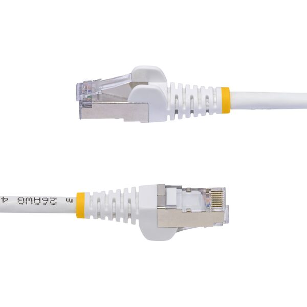 StarTech StarTech NLWH-50C-CAT8-PATCH kabel sieciowy Biały 0,5 m S/FTP (S-STP)