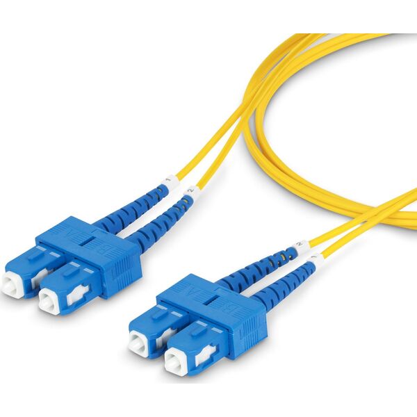 StarTech StarTech SMDOS2SCSC5M kabel InfiniBand / światłowodowy 5 m SC SC/UPC Żółty