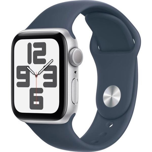 Smartwatch Apple Watch SE GPS + Cellular 40mm Silver Alu Sport S/M Niebieski  (MXGF3QF/A)
