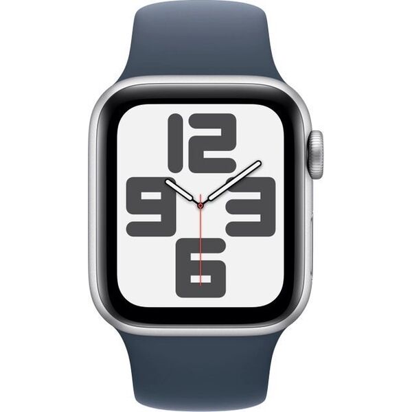 Smartwatch Apple Watch SE GPS + Cellular 40mm Silver Alu Sport S/M Niebieski  (MXGF3QF/A)