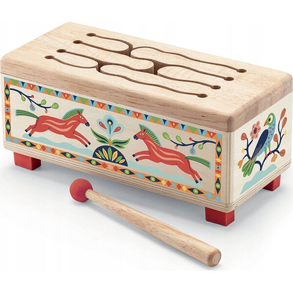 Djeco Djeco Animambo Muzikinis instrumentas - Medinis būgnas