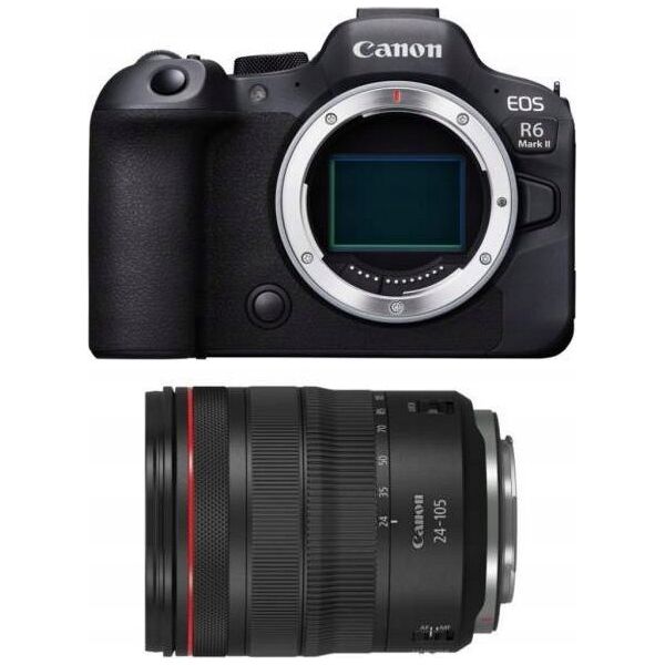 Aparat Canon EOS R6 Mark II + RF 24-105mm f/4.0 L IS USM (5666C013)