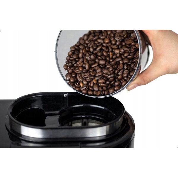 Caso Caso | Design Compact with Grinder | Slėgis Not applicable bar | Manual | 600 W | Juodas/Nerūdijantis plienas