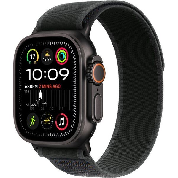 Smartwatch Apple Watch Ultra 2 GPS + Cellular 49mm Black Titanium Case Trail Loop M/L Czarny (MX4V3)