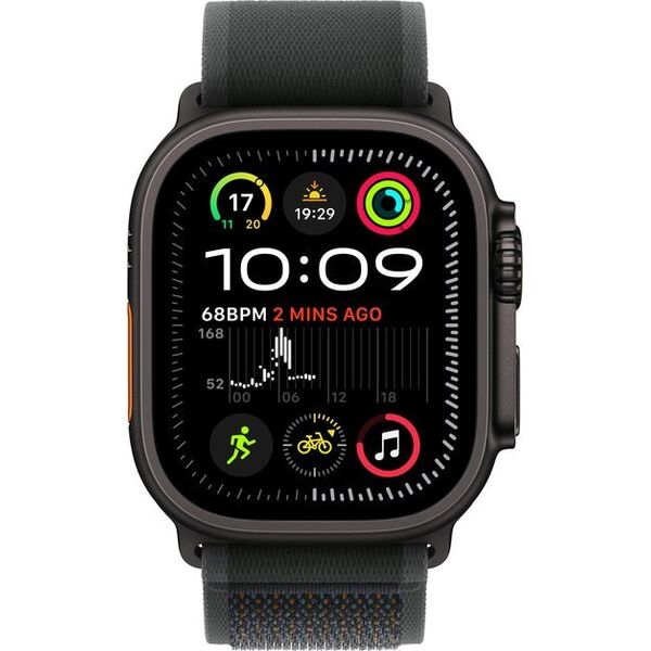 Smartwatch Apple Watch Ultra 2 GPS + Cellular 49mm Black Titanium Case Trail Loop M/L Czarny (MX4V3)
