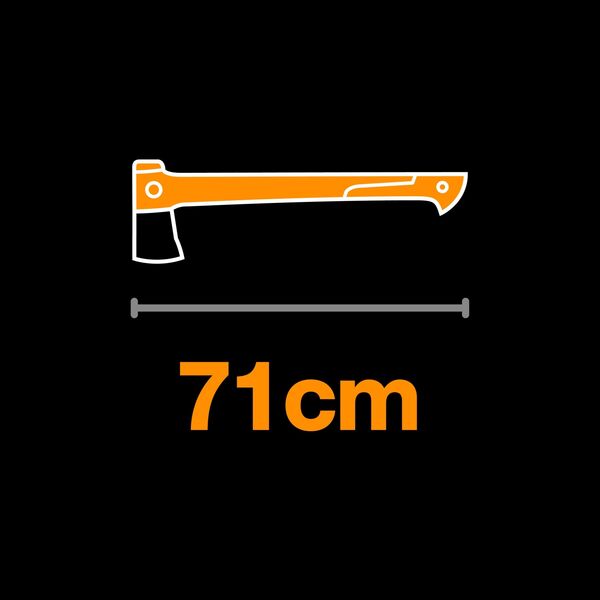 Fiskars FISKARS SIEKIERA ROZŁUPUJĄCA X28  X-SERIES OSTRZE M + NÓŻ UNIWERSALNY