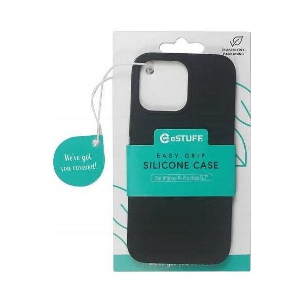 eStuff Plecki eSTUFF Apple 14 Pro Max czarny one size