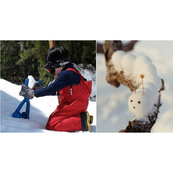 Enero ŚNIEŻKOMAT- SNOWBALL DO ROBIENIA KULEK ŚNIEŻNYCH PODWÓJNY NIEBIESKI 1064543