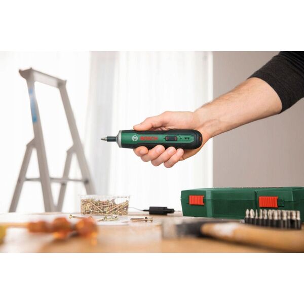 Bosch Bosch PushDrive, Power screwdriver, Straight handle, Green, 360 RPM, 2.5 N·m, 5 N·m