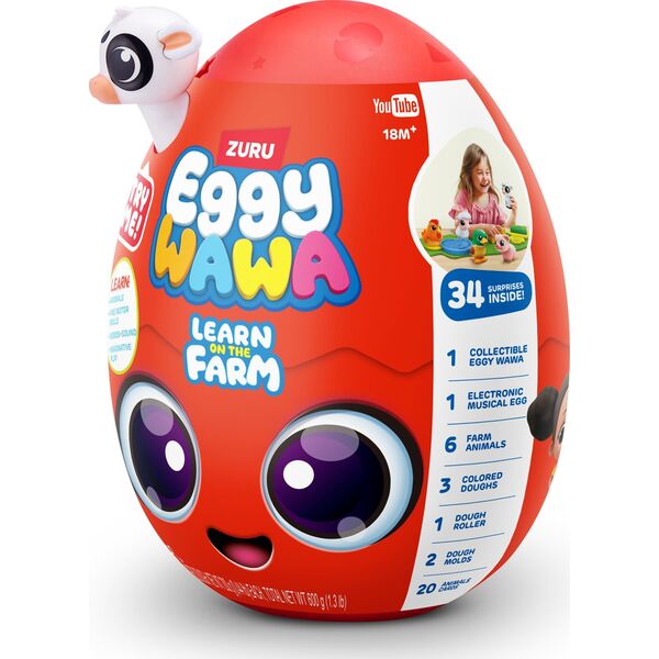 Zuru Eggy Wawa Surprise Egg Large - surprise farm playset