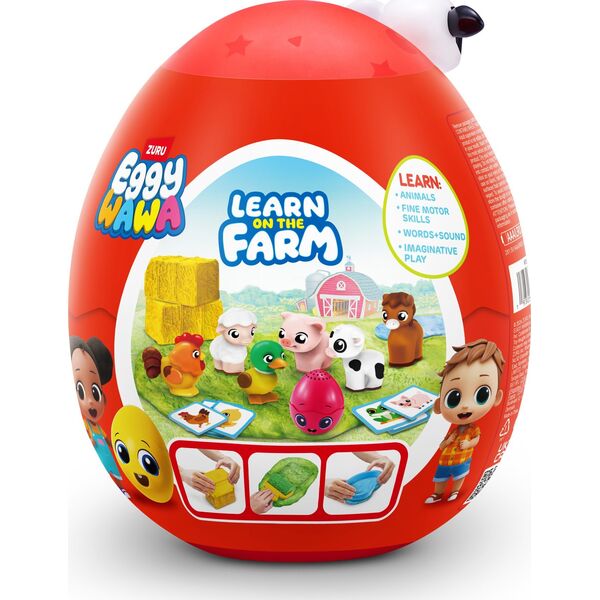 Zuru Eggy Wawa Surprise Egg Large - surprise farm playset