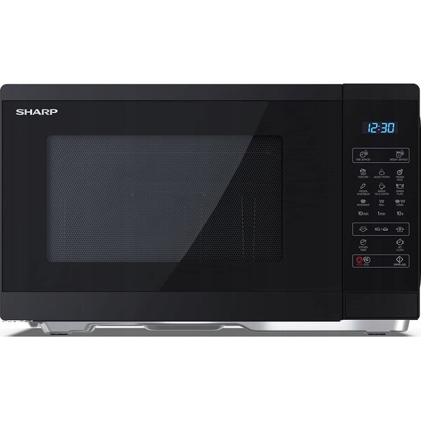 Kuchenka mikrofalowa Sharp Sharp | Microwave Oven with Grill | YC-MG252AE-B | Free standing | 25 L | 900 W | Grill | Black