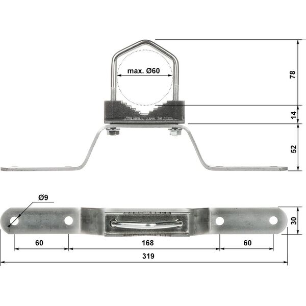 Delta OBEJMA MUROWA OMM-60W6
