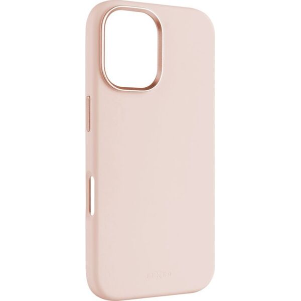 Fixed Fixed MagFlow | Back cover | Apple | iPhone 16 | Liquid silicon | Pink