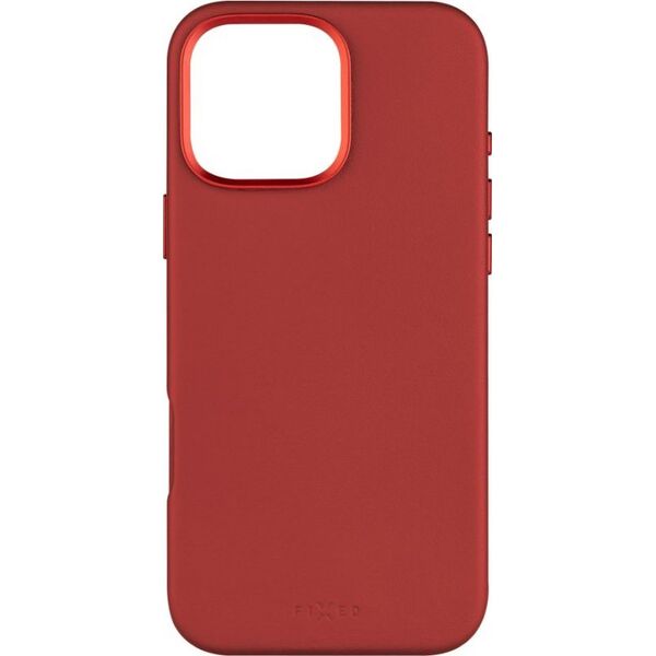 Fixed Fixed MagLeather | Back cover | Apple | iPhone 16 Pro Max | Leather | Red