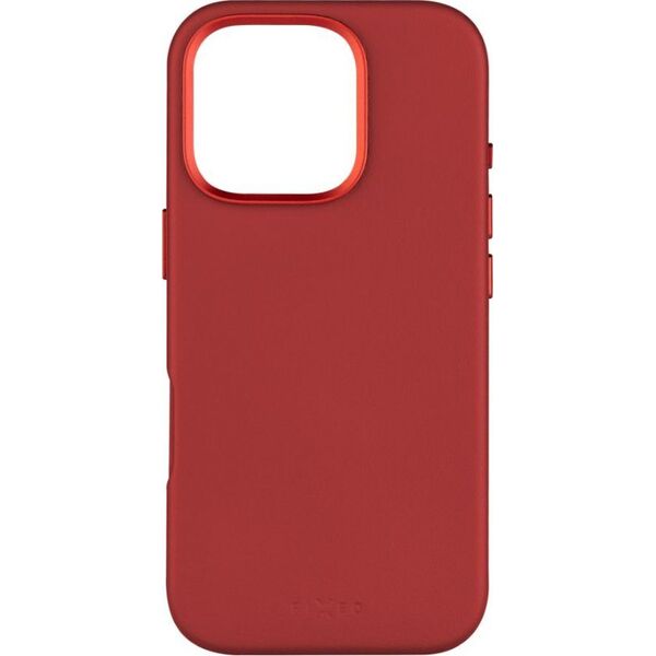 Fixed Fixed MagLeather | Back cover | Apple | iPhone 16 Pro | Leather | Red