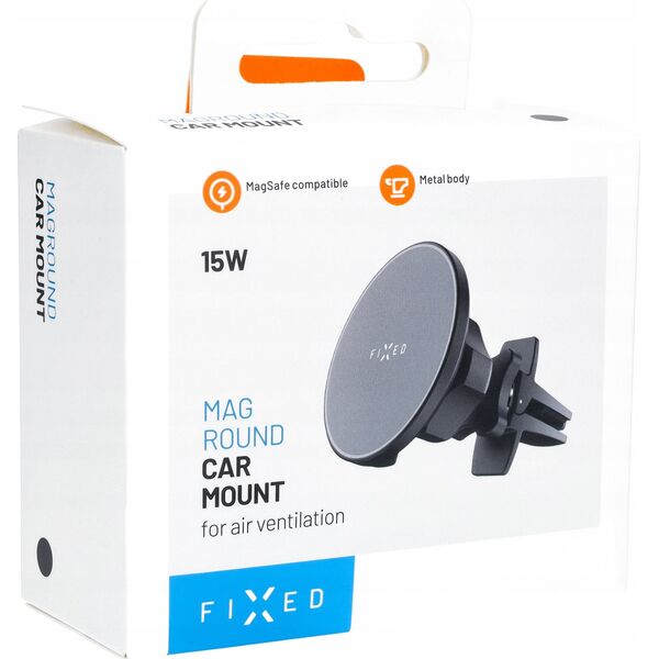 Fixed Fixed MagRound wireless charging holder | MagRound | Holder | Apple | iPhone 12 series and higher | Black