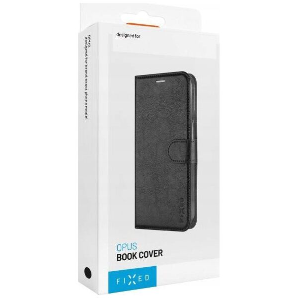 Fixed Fixed Opus | Book Case | Apple | iPhone 16 | Leather | Black