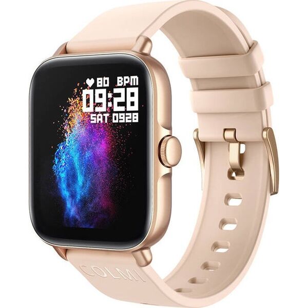 Smartwatch Colmi P28 Plus Beżowy  (P28PLUS Gold)