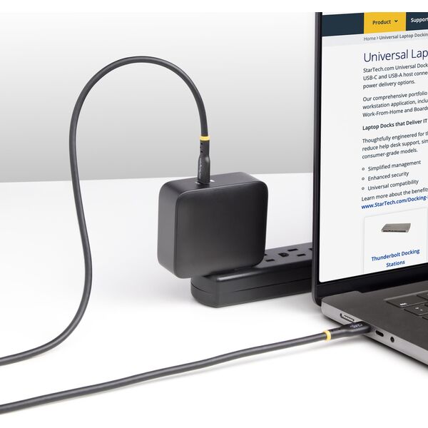 Kabel USB StarTech Cable StarTech USB-C Charging 240W 3m Black