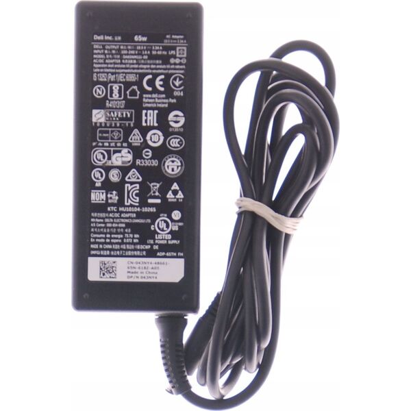 Zasilacz do laptopa Dell AC Adapter, 65W, 19.5V, 3