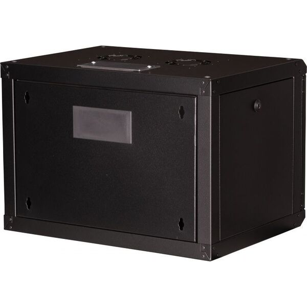 Szafa Equip Equip Serverschrank 19"  07U 600x450mm Glastür   schwarz