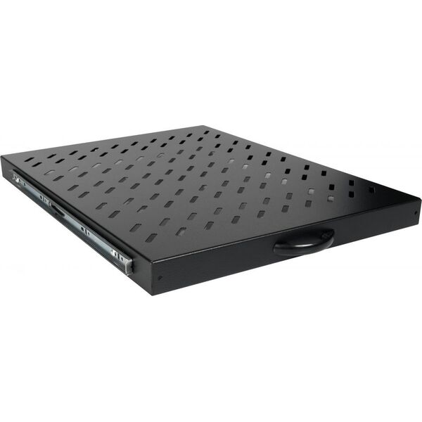 Equip Equip Fachboden variabel 19" für Serverschränke, 1U 80cm sw