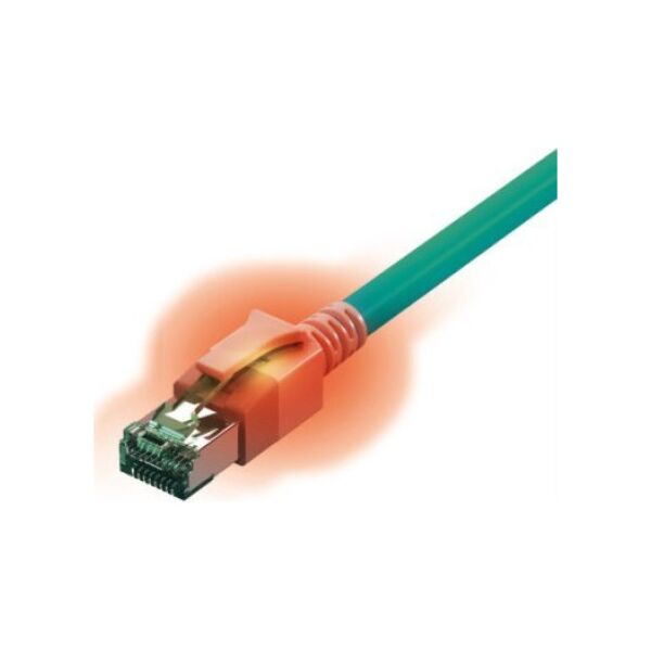 Triton saCon S/FTP Kabel Cat.6A (Class EA), LSOH, turkoois, 1 m