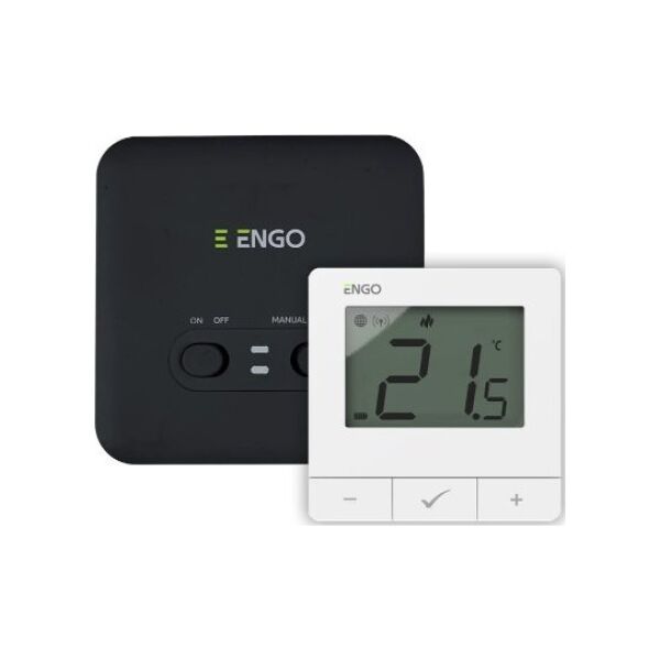 Salus E20iWWIFI - Internetowy, bezprzewodowy regulator temperatury, Wi-Fi, biały
