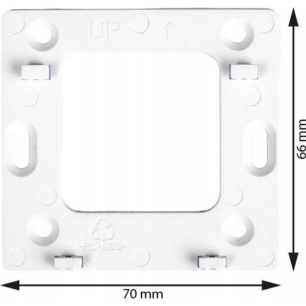 Salus Internetowy, natynkowy reglator temperatury ZigBee/868MHz, 230V, biały