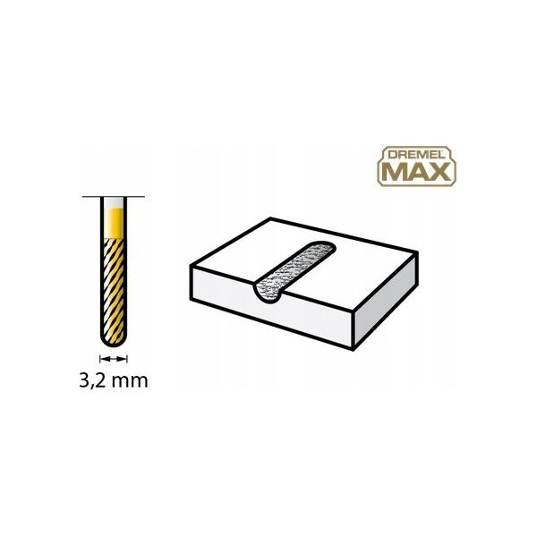 Dremel DREMEL ROUND CARBIDE CUTTER MAX 9903DM ...