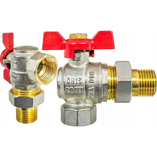 Perfexim PHA-010 ZAWOR KUL.KAT.SRUB.PN30 1/2 WZ MOT.CZERW