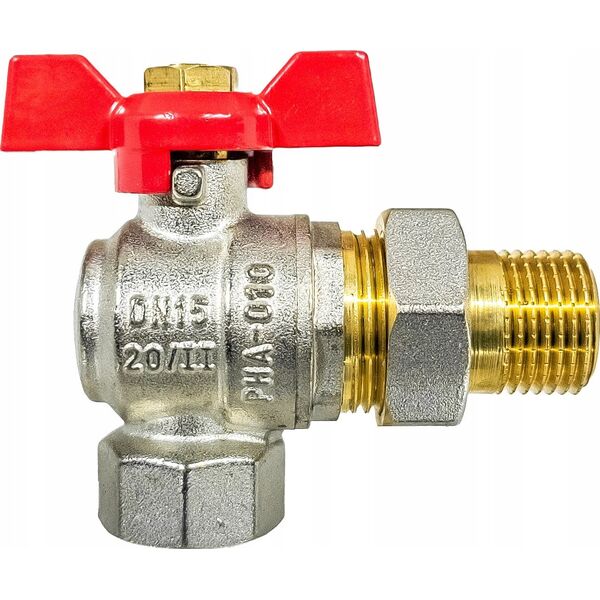 Perfexim PHA-010 ZAWOR KUL.KAT.SRUB.PN30 1/2 WZ MOT.CZERW