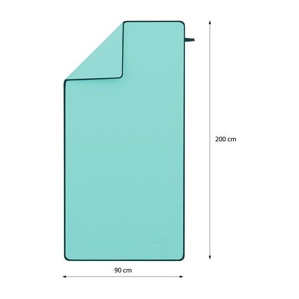 Nils Extreme NCR13 ZIELONY RĘCZNIK Z MIKROFIBRY 200x90 cm NILS