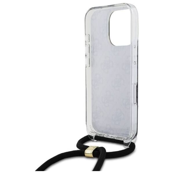 Guess Guess GUHCP16XHC4SEK iPhone 16 Pro Max    6.9" czarny/black hardcase Crossbody Cord 4G Print