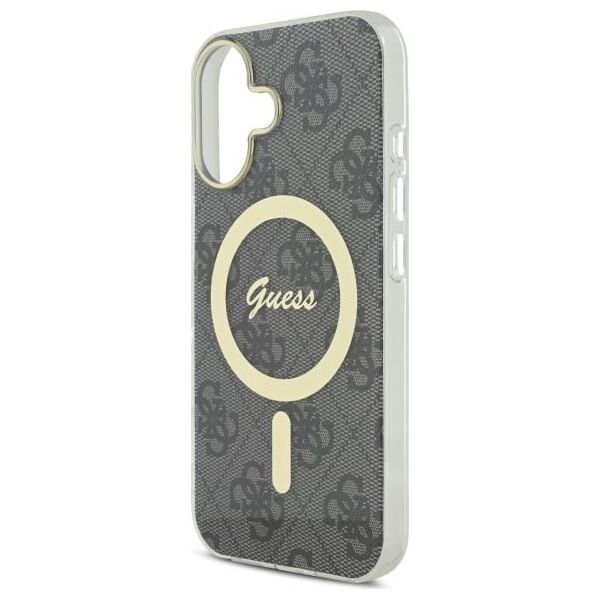 Guess Guess GUHMP16MH4STK iPhone 16 Plus 6.7"   czarny/black hardcase IML 4G MagSafe