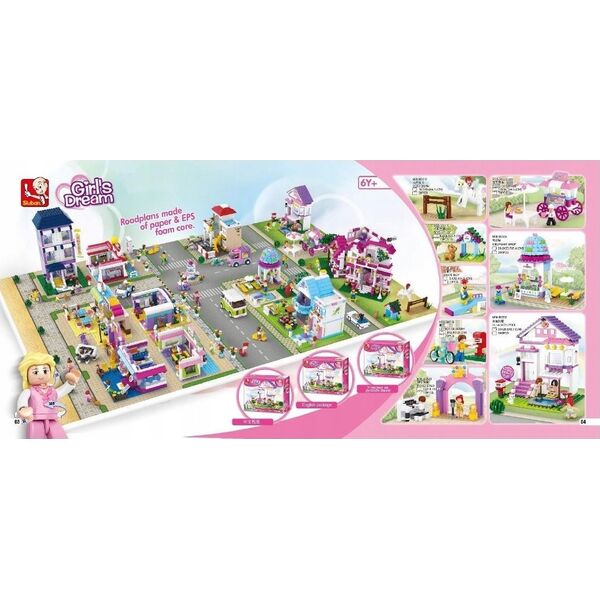 Sluban BLOCKS SLUBAN GIRLS DREAM CASTLE 815 PC