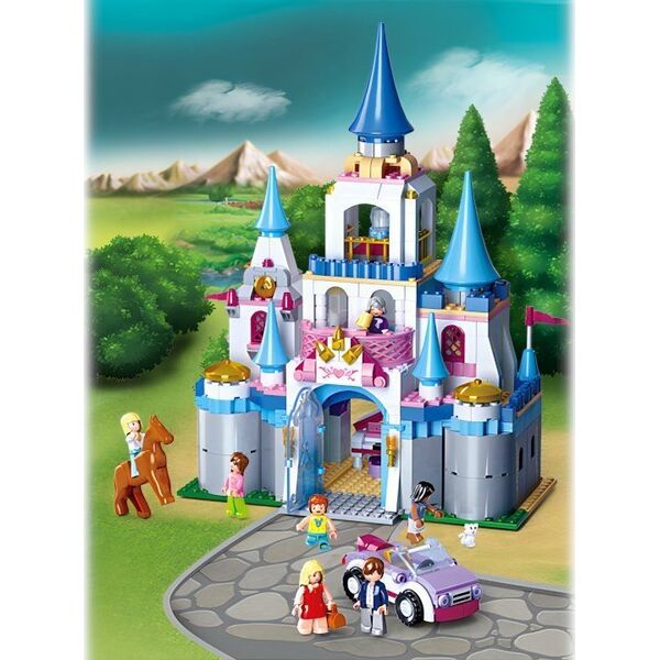 Sluban BLOCKS SLUBAN GIRLS DREAM CASTLE 815 PC