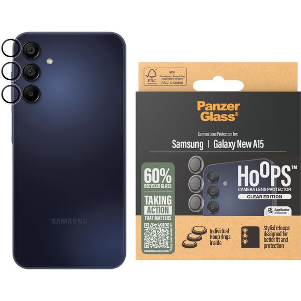PanzerGlass PanzerGlass Hoops Clear Lens Protector Samsung A16