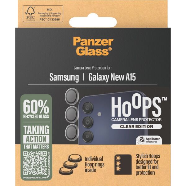 PanzerGlass PanzerGlass Hoops Clear Lens Protector Samsung A16