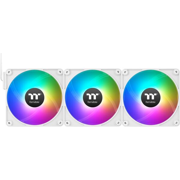 Wentylator Thermaltake CT120 EX ARGB Sync 3-pack biały (CL-F190-PL12SW-A)