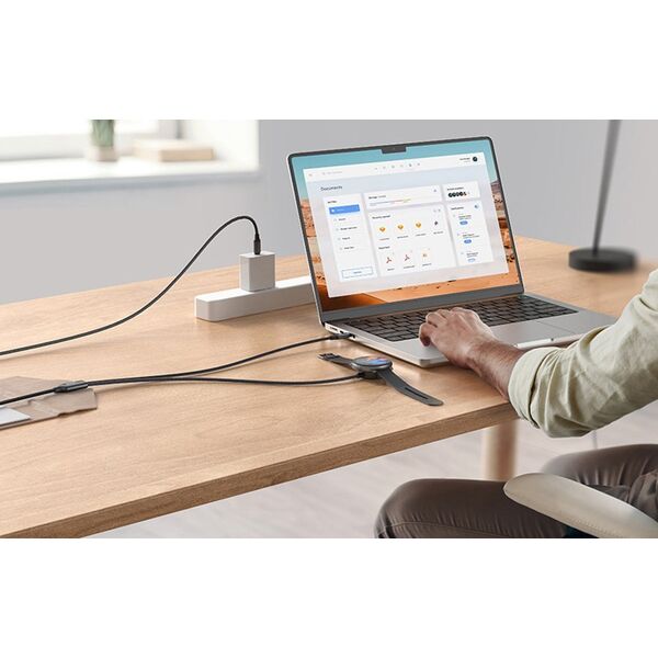 Kabel USB Mcdodo Kabel 2w1 Mcdodo CA-4210 USB-C + ładowarka Samsung Watch, 60W, 1.2m