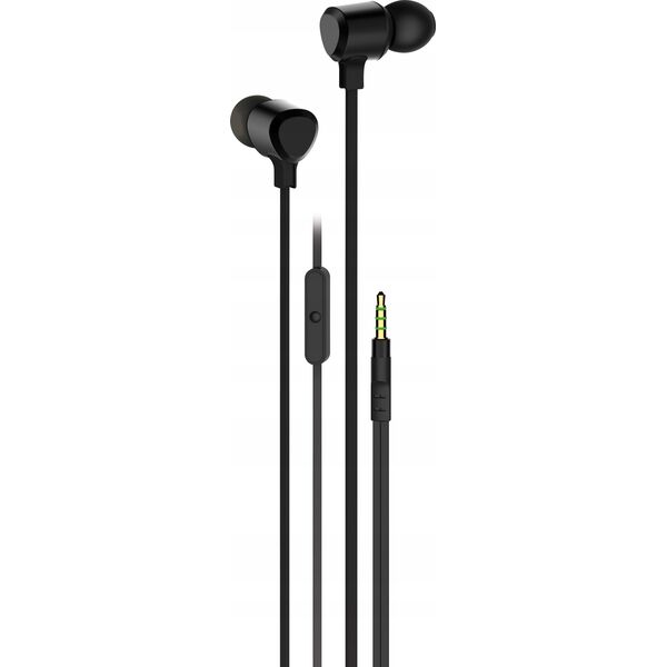 Słuchawki Vivanco Vivanco headset Stereo Earphones, black (61738)