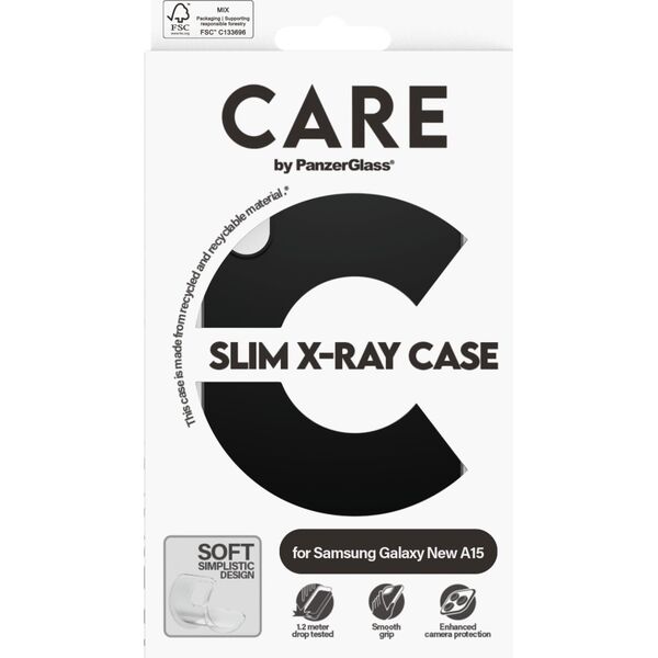 PanzerGlass CARE Fashionable Case Black Samsung A16
